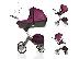 PoulaTo: Purple Xplory Carry Cot Stroller Complete by Stokke